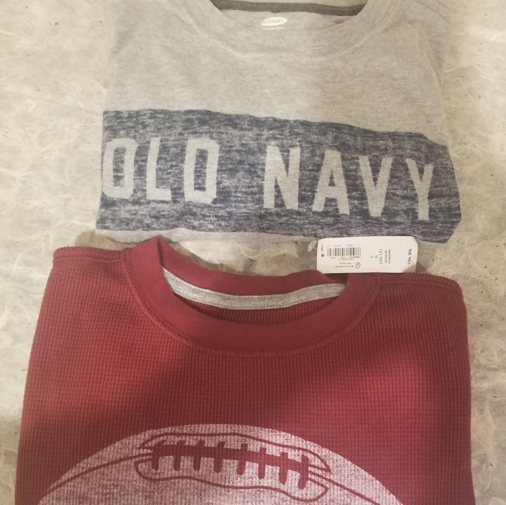 2 Long Sleeve Old Navy Shirts
